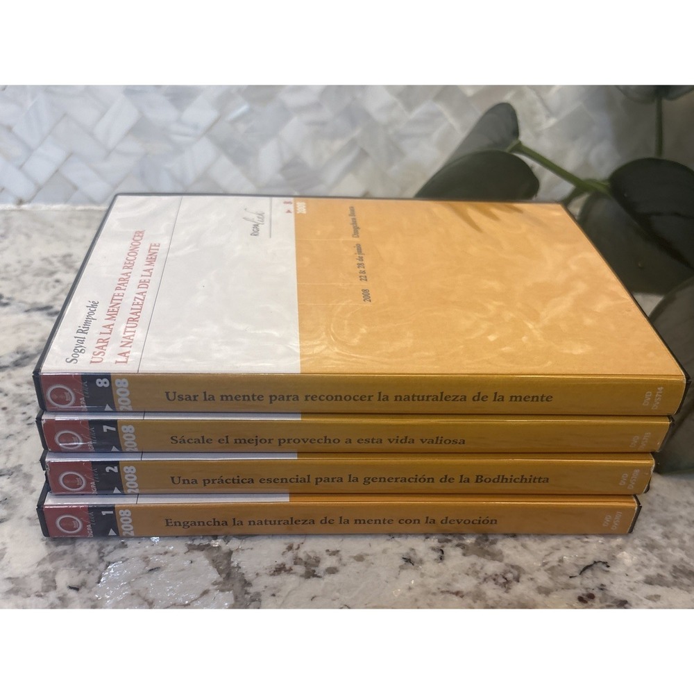 Sogyal Rinpoche DVD/CD RIGPA buddhism Buddha's Teachings Meditation Link 1,2,7,8